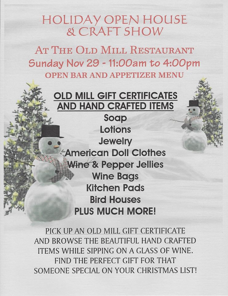 oldmill Holiday Open House & Craft Show - Handmade Soaps by Dawn